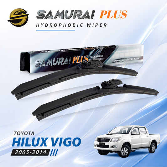 SAMURAI PLUS [Toyota Hilux Vigo 2005-2014] Hydrophobic Car Wiper Blade