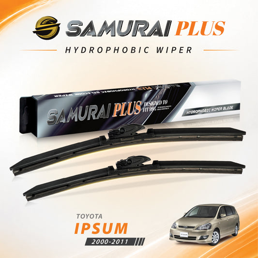SAMURAI PLUS [Toyota Ipsum 2000-2011] Hydrophobic Car Wiper Blade