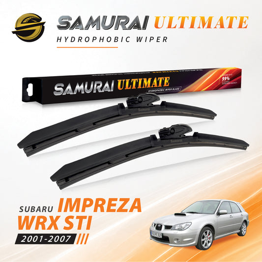 SAMURAI ULTIMATE [Subaru Impreza WRX STI] Hydrophobic Car Wiper Blade