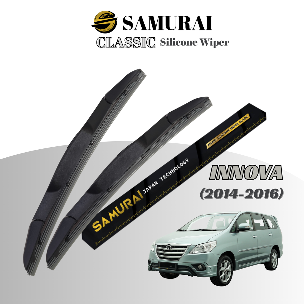 [Toyota Innova 2014-2016] SAMURAI CLASSIC Car Wiper Blade