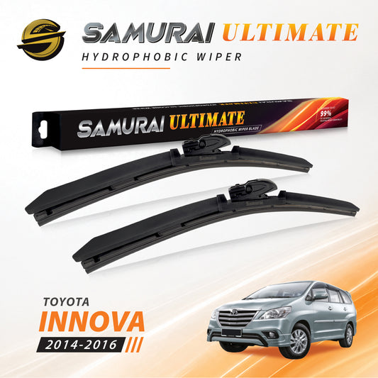SAMURAI ULTIMATE [Toyota Innova 2014-2016] Hydrophobic Car Wiper Blade