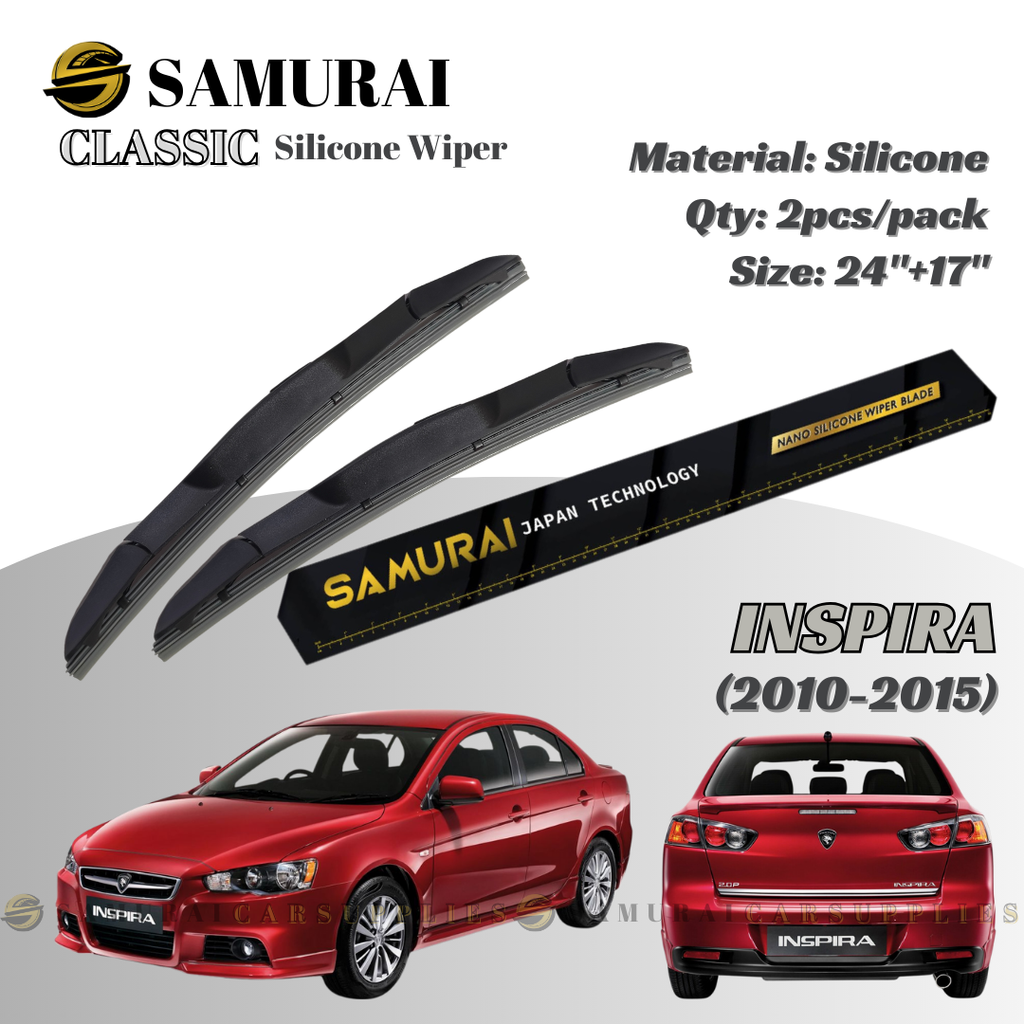[Proton  Inspira] SAMURAI CLASSIC Car Wiper Blade