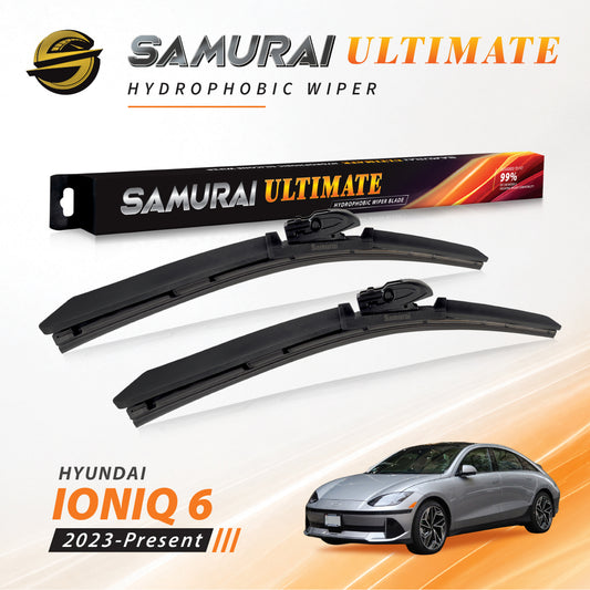 SAMURAI ULTIMATE [Hyundai ioniq 6] Hydrophobic Car Wiper Blade