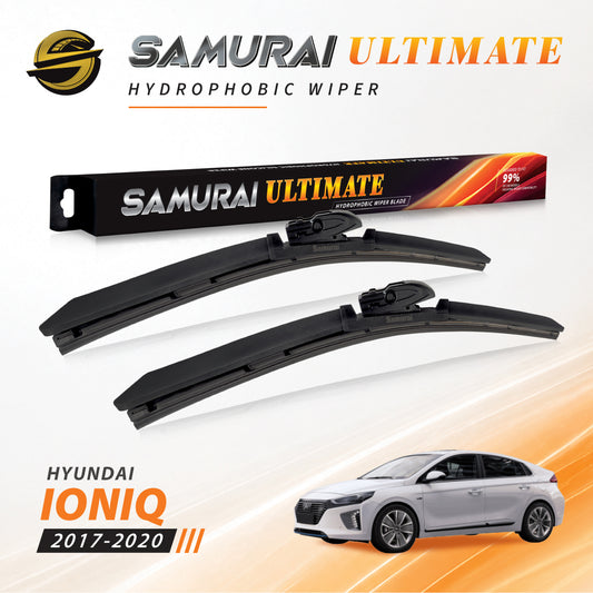 SAMURAI ULTIMATE [Hyundai ioniq] Hydrophobic Car Wiper Blade