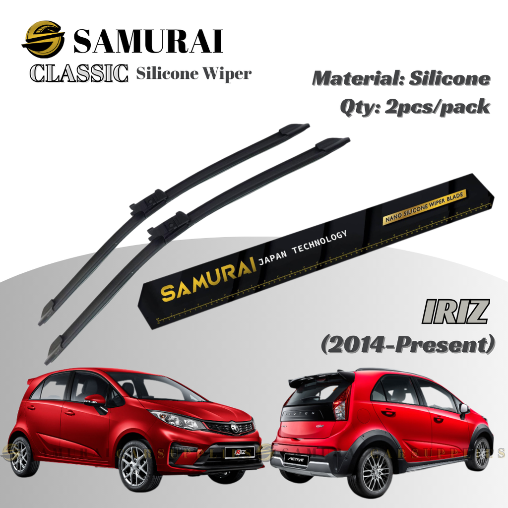 [Proton Iriz] SAMURAI CLASSIC Car Wiper Blade