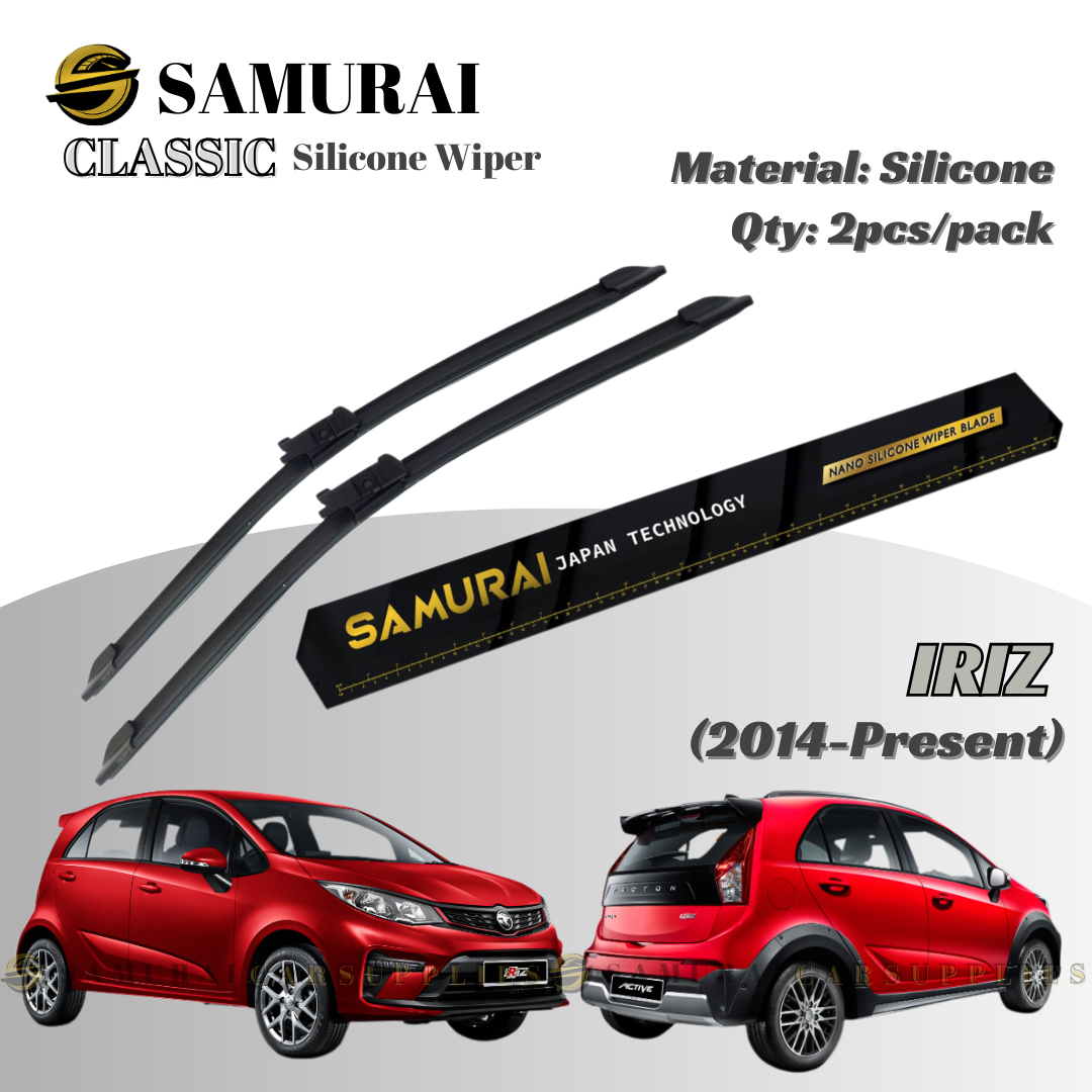 [Proton Iriz] SAMURAI CLASSIC Car Wiper Blade