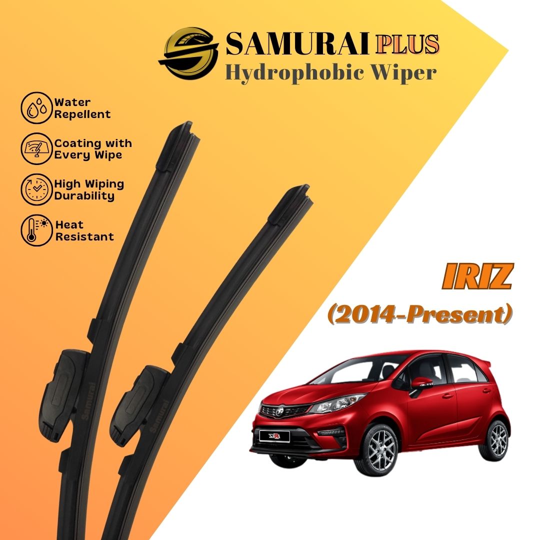 SAMURAI PLUS [Proton Iriz] Hydrophobic Car Wiper Blade