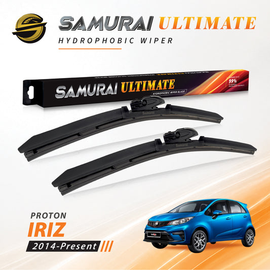 SAMURAI ULTIMATE [Proton Iriz] Hydrophobic Car Wiper Blade