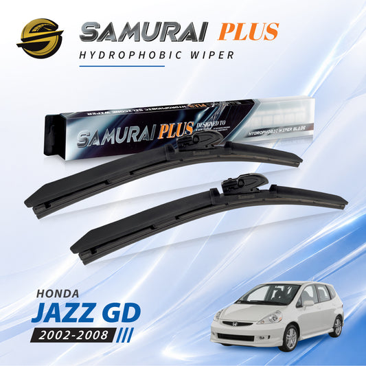 SAMURAI PLUS [Honda Jazz GD 2002-2008] Hydrophobic Car Wiper Blade