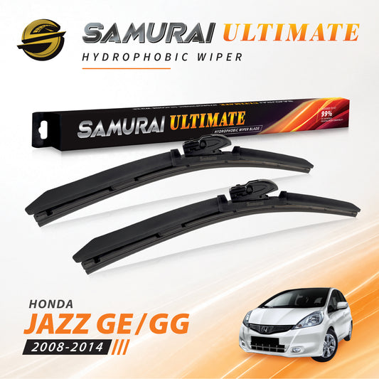 SAMURAI ULTIMATE [Honda Jazz GE/GG 2008-2014] Hydrophobic Car Wiper Blade