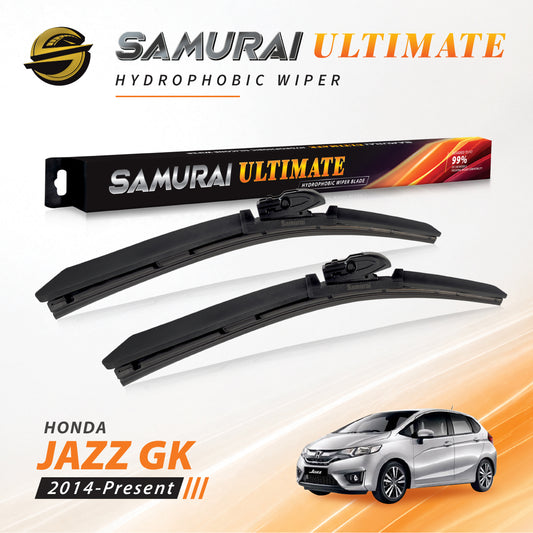 SAMURAI ULTIMATE [Honda Jazz GK 2014-Present] Hydrophobic Car Wiper Blad