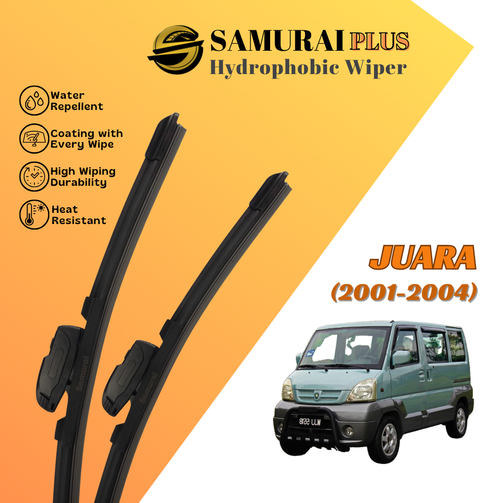 **[Proton Juara] SAMURAI PLUS Hydrophobic Silicone Wiper
