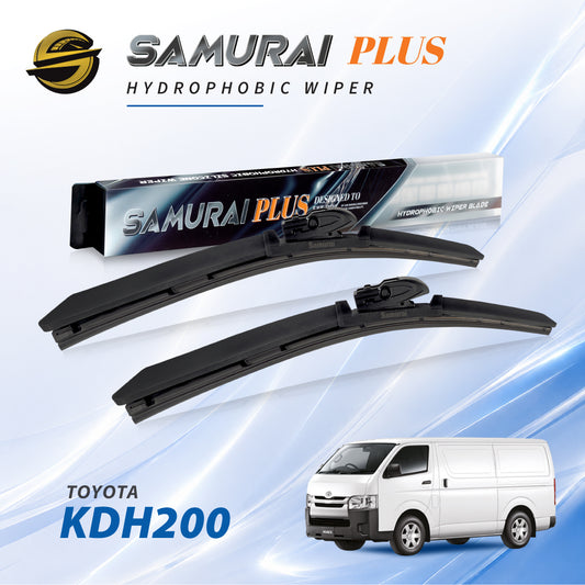 SAMURAI PLUS [Toyota KDH200] Hydrophobic Car Wiper Blade