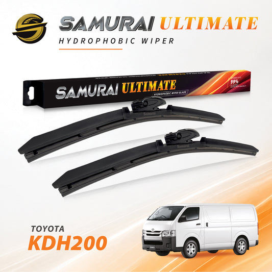 SAMURAI ULTIMATE [Toyota KDH200] Hydrophobic Car Wiper Blade