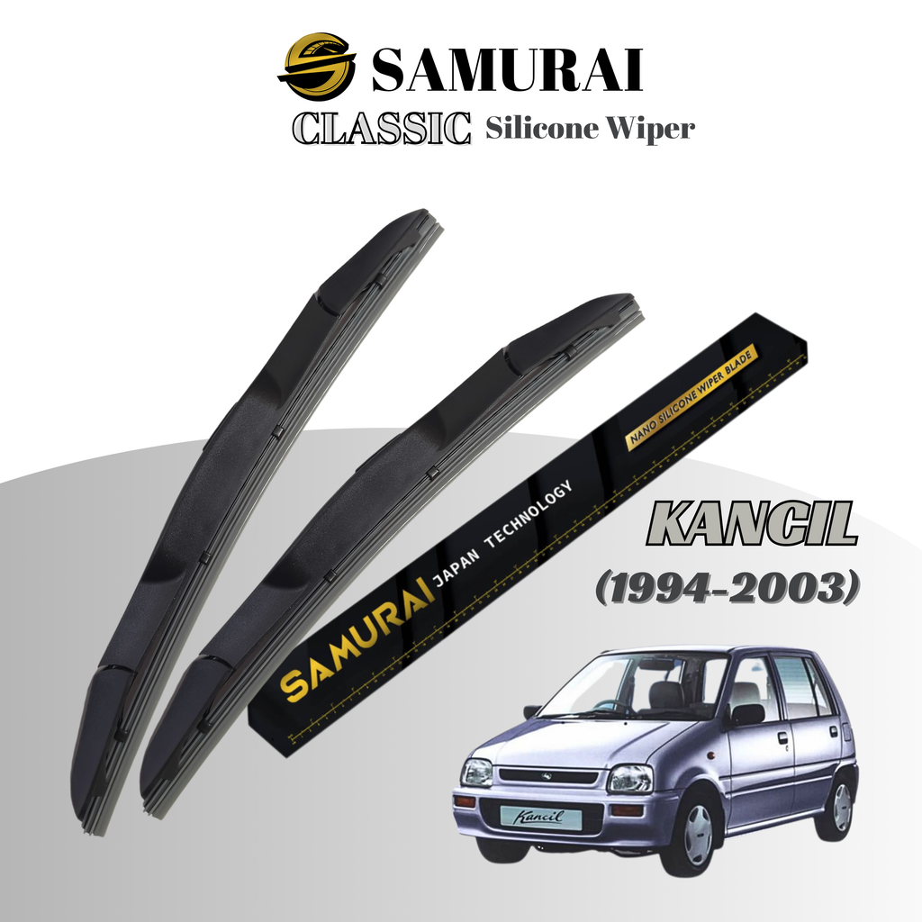 [Perodua Kancil '94-'03] SAMURAI CLASSIC Car Wiper Blade