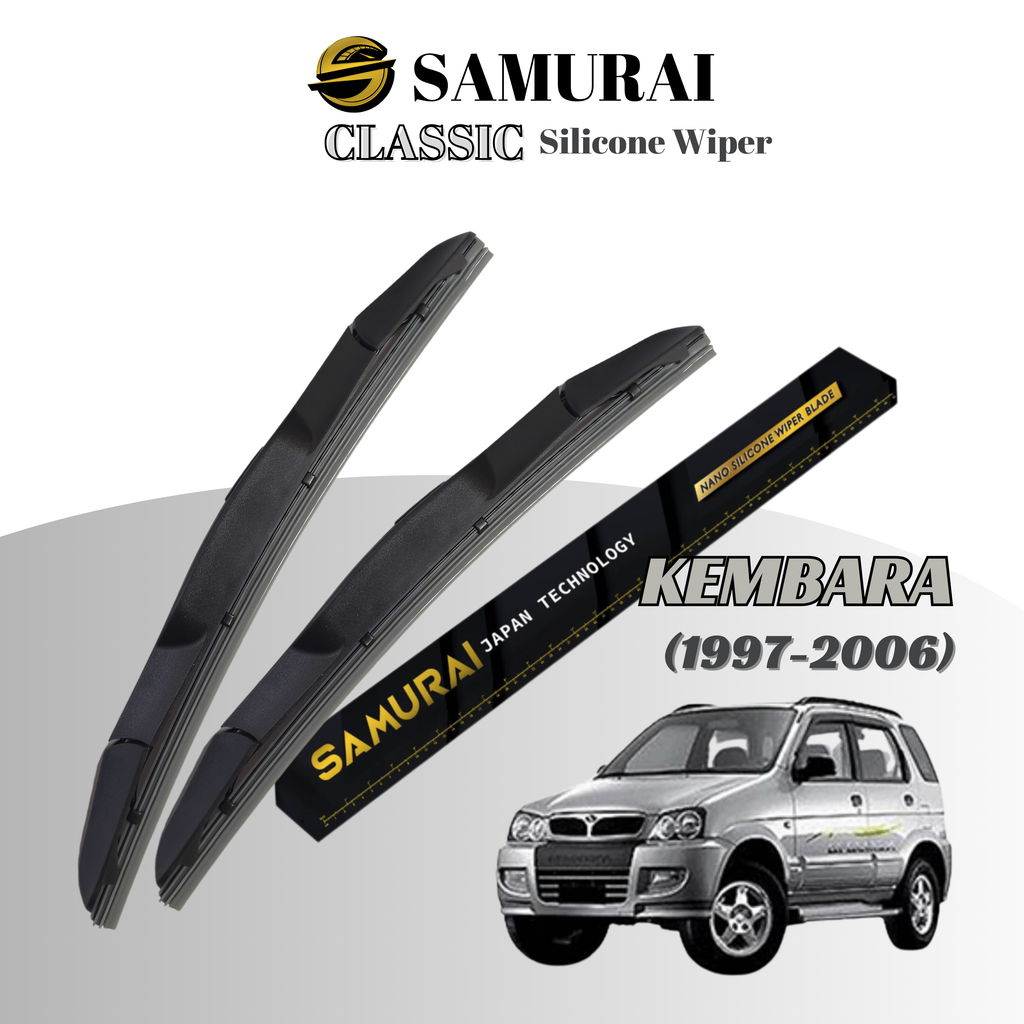 [Perodua Kembara] Samurai Classic Silicone Wiper Blade