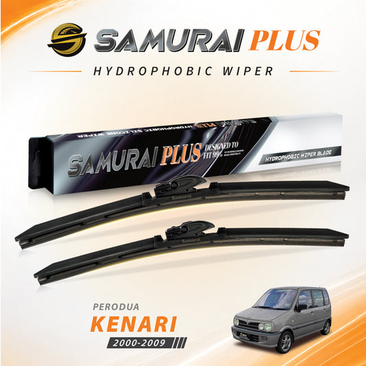 SAMURAI PLUS [Perodua Kenari] Hydrophobic Car Wiper Blade