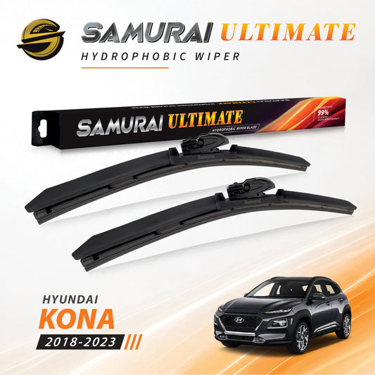 SAMURAI ULTIMATE [Hyundai Kona] Hydrophobic Car Wiper Blade