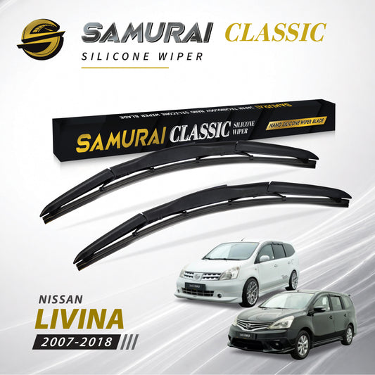 SAMURAI CLASSIC [Nissan Livina 2007-2018] Car Wiper Blade