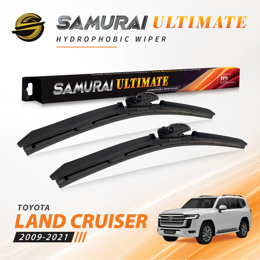 SAMURAI ULTIMATE [Toyota Land Cruiser 2009-2021] Hydrophobic Car Wiper Blade