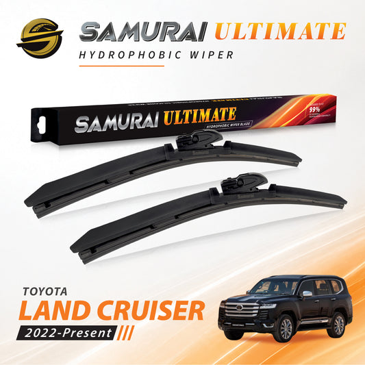 SAMURAI ULTIMATE [Toyota Land Cruiser 2022-Present] Hydrophobic Car Wiper Blade