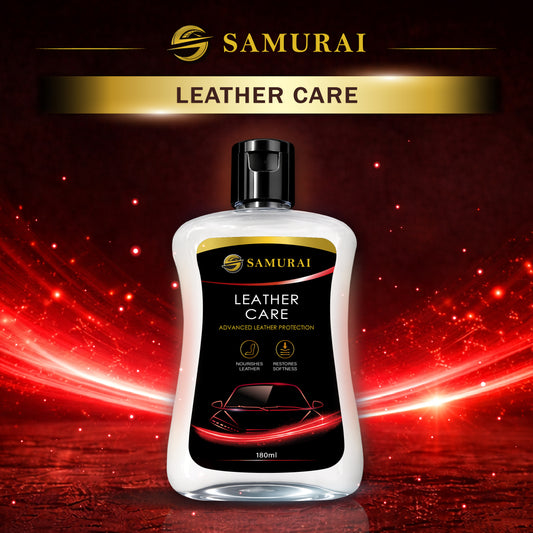 Samurai Leather Care 180ml [Car Interior Leather Cleaner & Conditioner | Protect & Restore]