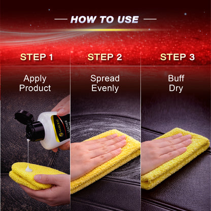 Samurai Leather Care 180ml [Car Interior Leather Cleaner & Conditioner | Protect & Restore]