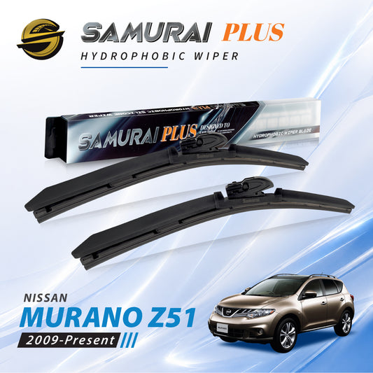 SAMURAI PLUS [Nissan Murano Z51 2009-Present] Hydrophobic Car Wiper Blade