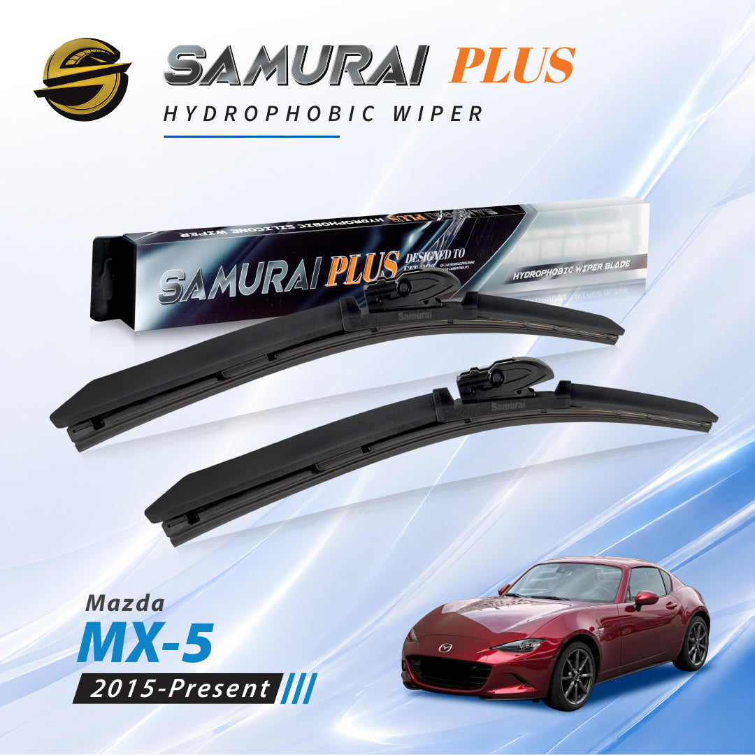 SAMURAI PLUS [Mazda MX-5 2015-Present] Hydrophobic Car Wiper Blade