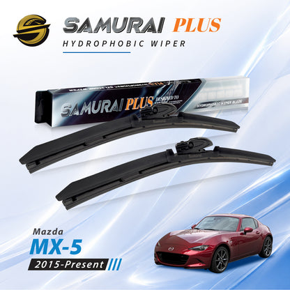 SAMURAI PLUS [Mazda MX-5 2015-Present] Hydrophobic Car Wiper Blade