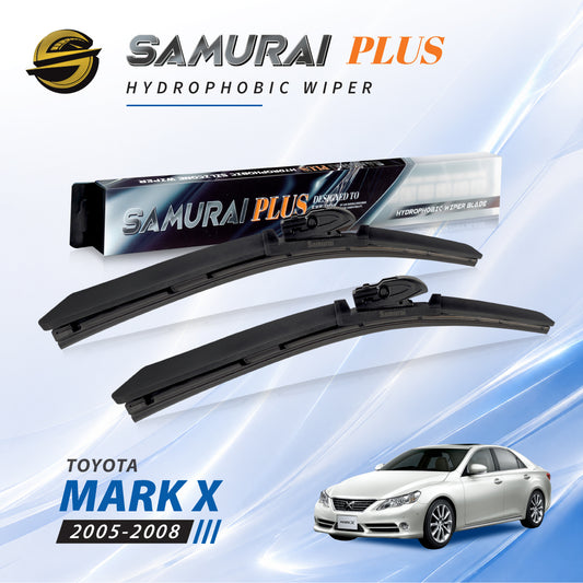 SAMURAI PLUS [Toyota Mark X 2005-2008] Hydrophobic Car Wiper Blade