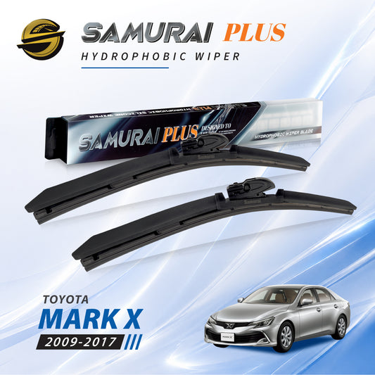 SAMURAI PLUS [Toyota Mark X 2009-2017] Hydrophobic Car Wiper Blade