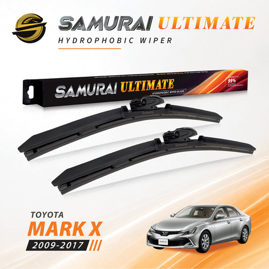 SAMURAI ULTIMATE [Toyota Mark X 2009-2017] Hydrophobic Car Wiper Blad