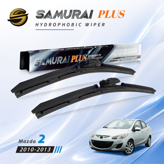 SAMURAI PLUS [Mazda 2 2010-2013] Hydrophobic Car Wiper Blade