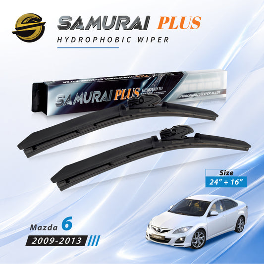 SAMURAI PLUS [Mazda 6 2009-2013] Hydrophobic Car Wiper Blade