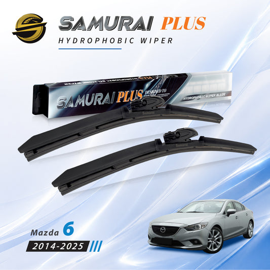 SAMURAI PLUS [Mazda 6 2014-2025] Hydrophobic Car Wiper Blade