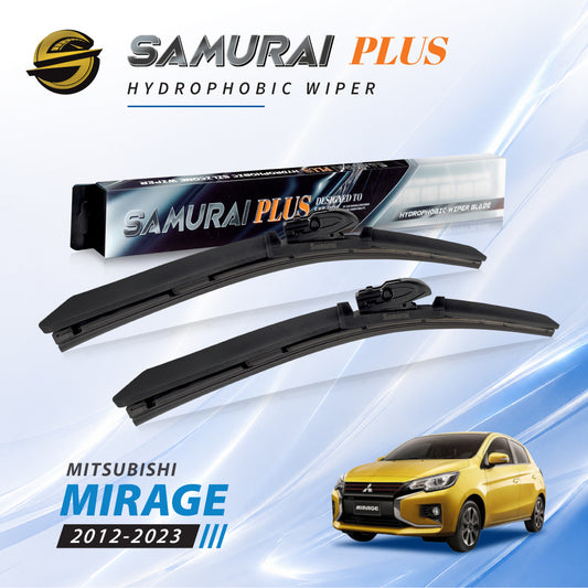 SAMURAI PLUS [Mitsubishi Mirage] Hydrophobic Car Wiper Blade