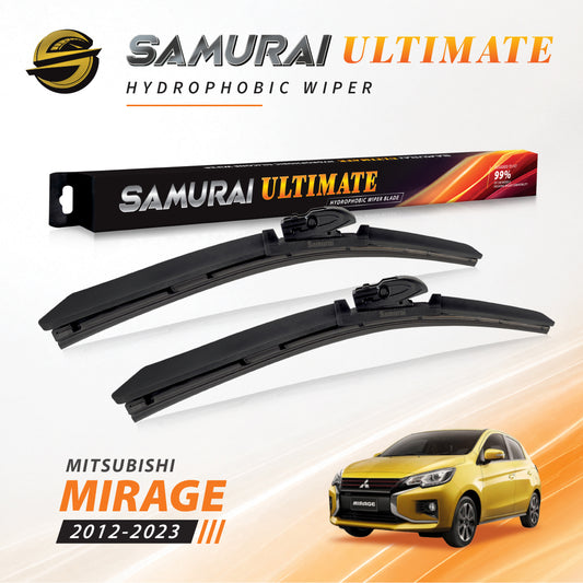 SAMURAI ULTIMATE [Mitsubishi Mirage] Hydrophobic Car Wiper Blade