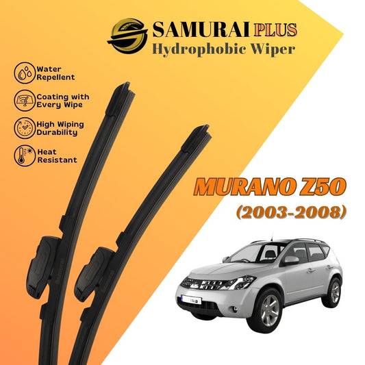 SAMURAI PLUS [Nissan Murano Z50 2003-2008] Hydrophobic Car Wiper Blade