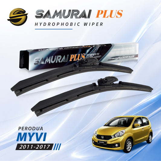 SAMURAI PLUS [Perodua Myvi 2011-2017] Hydrophobic Car Wiper Blade