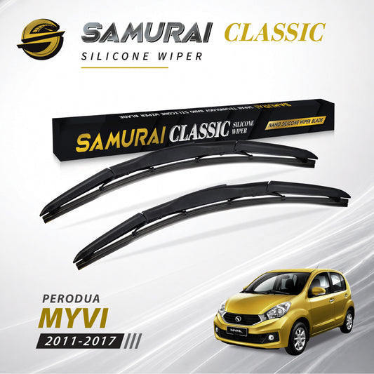 SAMURAI CLASSIC [Perodua Myvi 2011-2017] Car Wiper Blade