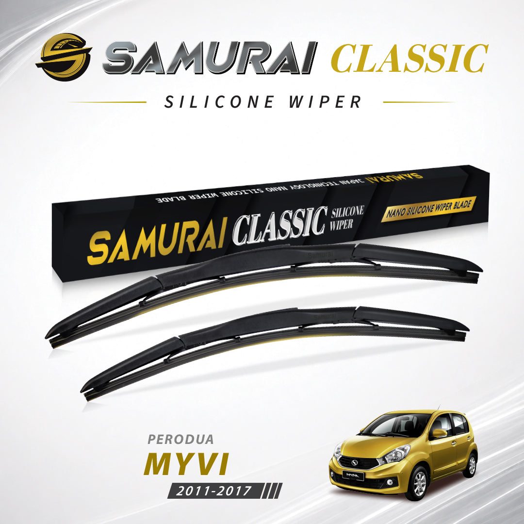 SAMURAI CLASSIC [Perodua Myvi 2011-2017] Car Wiper Blade