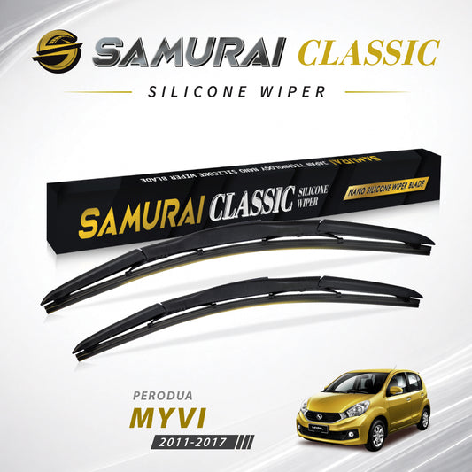 SAMURAI CLASSIC [Perodua Myvi 2011-2017] Car Wiper Blade