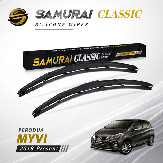 SAMURAI CLASSIC [Perodua Myvi 2018-Present] Car Wiper Blade