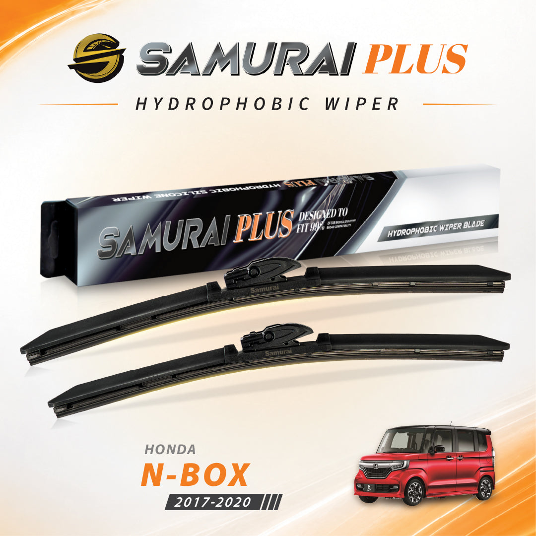 SAMURAI PLUS [Honda N-Box] Hydrophobic Car Wiper Blade
