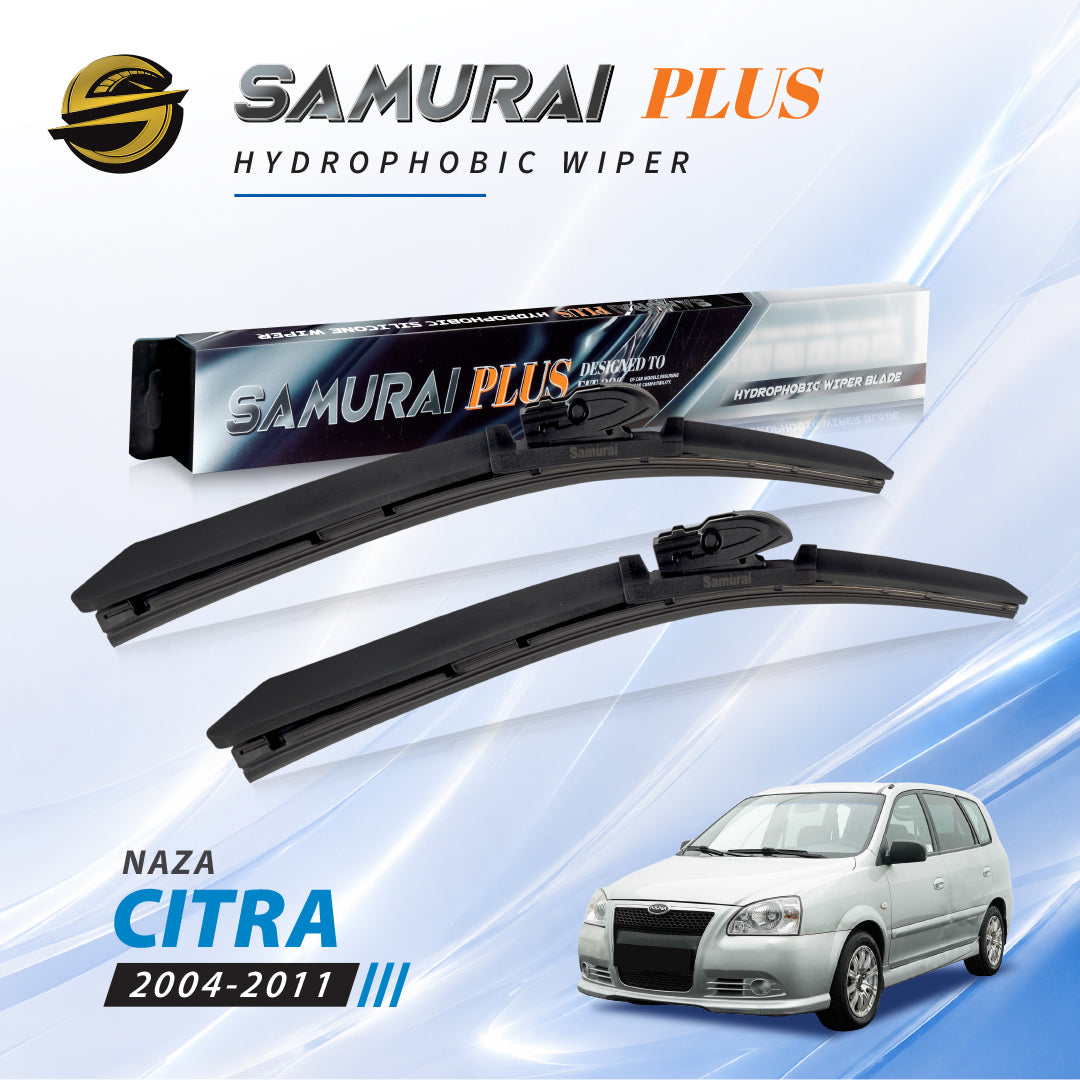SAMURAI PLUS [Naza Citra] Hydrophobic Car Wiper Blade
