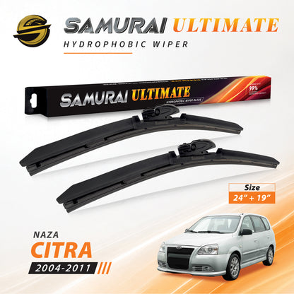 SAMURAI ULTIMATE [Naza Citra] Hydrophobic Car Wiper Blade