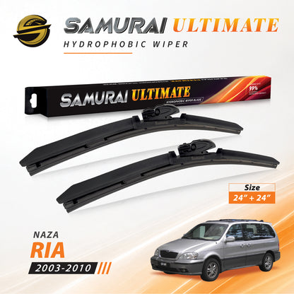 SAMURAI ULTIMATE [Naza Ria] Hydrophobic Car Wiper Blade