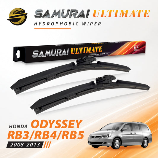 SAMURAI ULTIMATE [Honda Odyssey RB3/RB4/RB5] Hydrophobic Car Wiper Blade