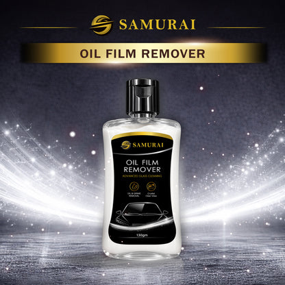 Samurai Oil Film Remover 130g [Car Glass Cleaner Remove Oil Film]